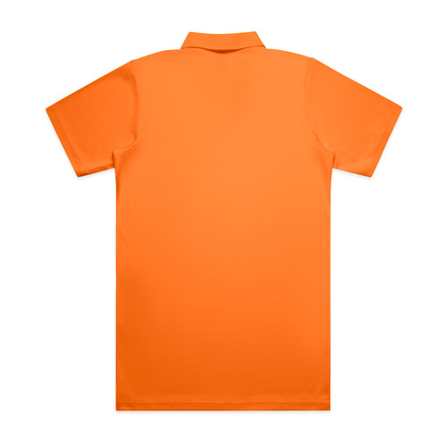 SAFETY ORANGE - BACK work-safety-polo-safetyorange-back